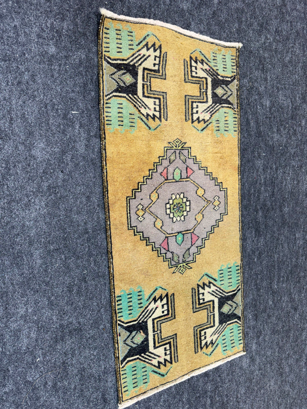 Turkish Yastik Rug  1'5" x  3'1" #24348