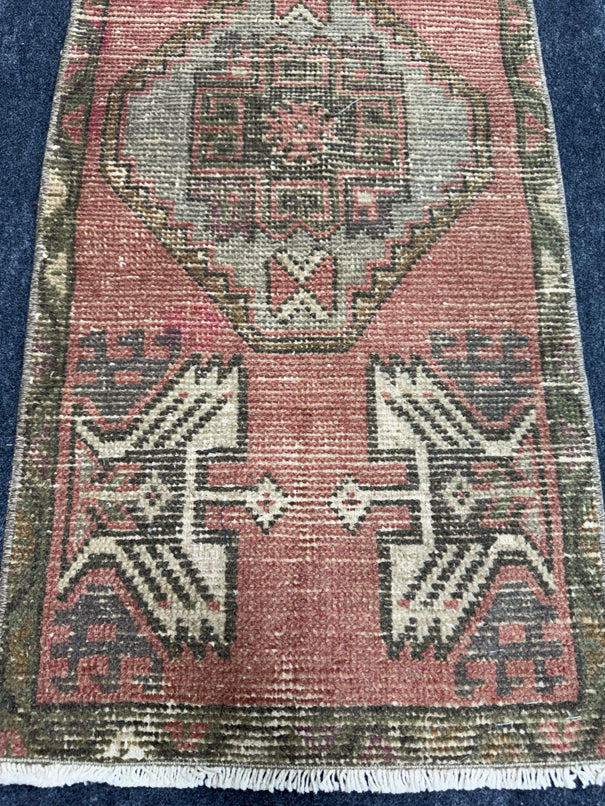Turkish Yastik Rug  1'7" x  3'3" #24345