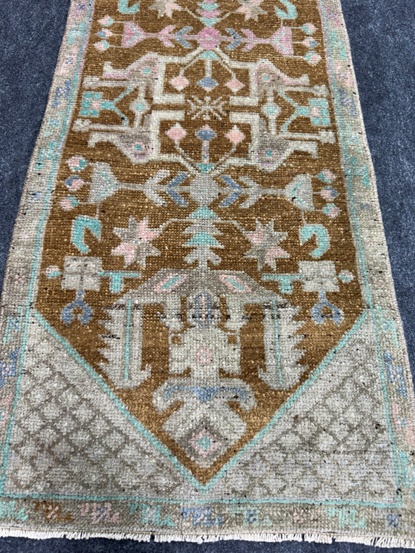 Turkish Yastik Rug  1'4" x  3'3" #24323