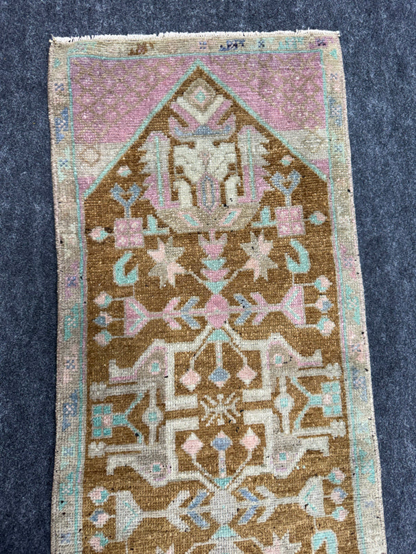 Turkish Yastik Rug  1'4" x  3'3" #24323