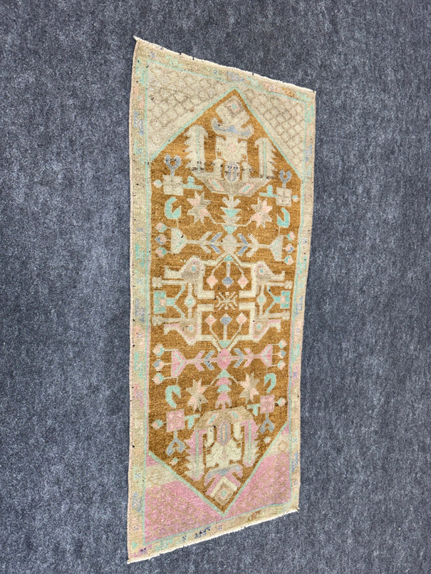 Turkish Yastik Rug  1'4" x  3'3" #24323