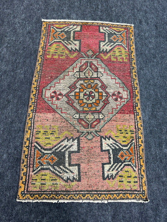 Turkish Yastik Rug  1'9" x  3' #24325