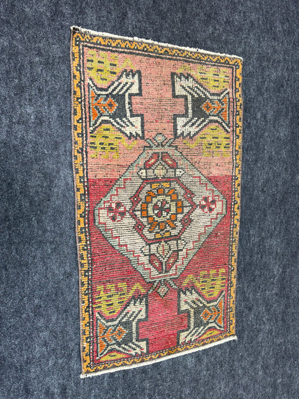 Turkish Yastik Rug  1'9" x  3' #24325