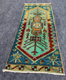 Turkish Yastik Rug  1'5" x  3'5" #24315