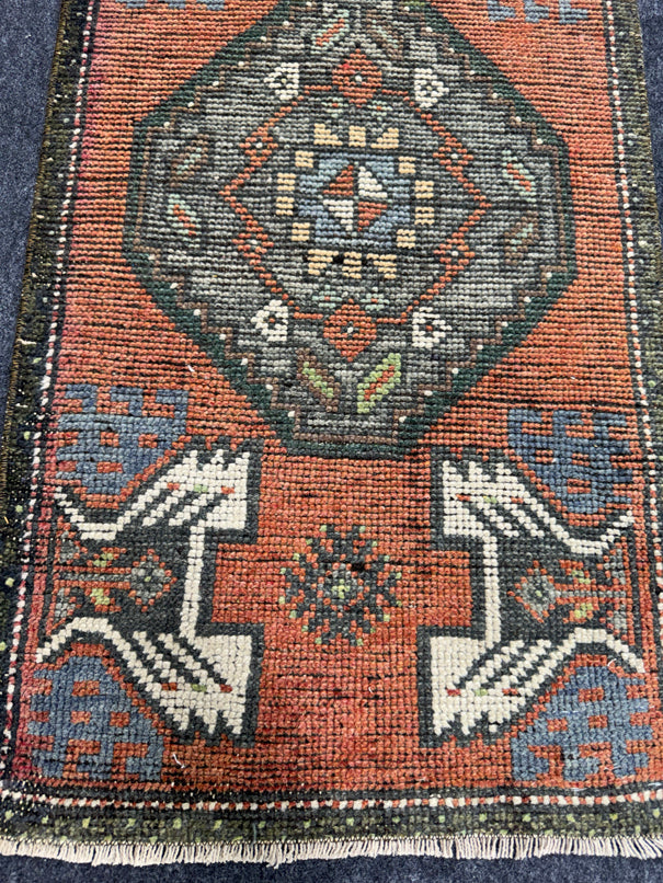 Turkish Yastik Rug  1'7" x  3' #24317