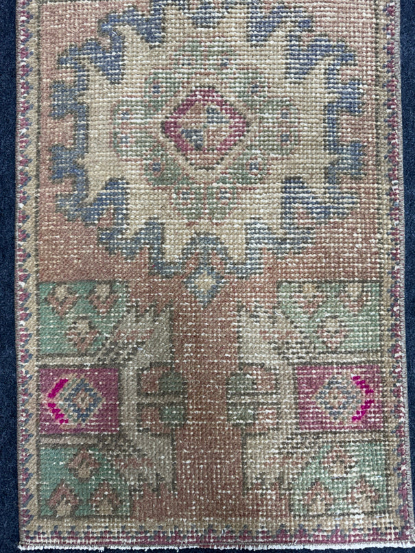 Turkish Yastik Rug  1'7" x  3'1" #24305