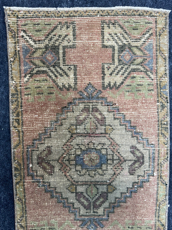 Turkish Yastik Rug  1'7" x  3'3" #24303