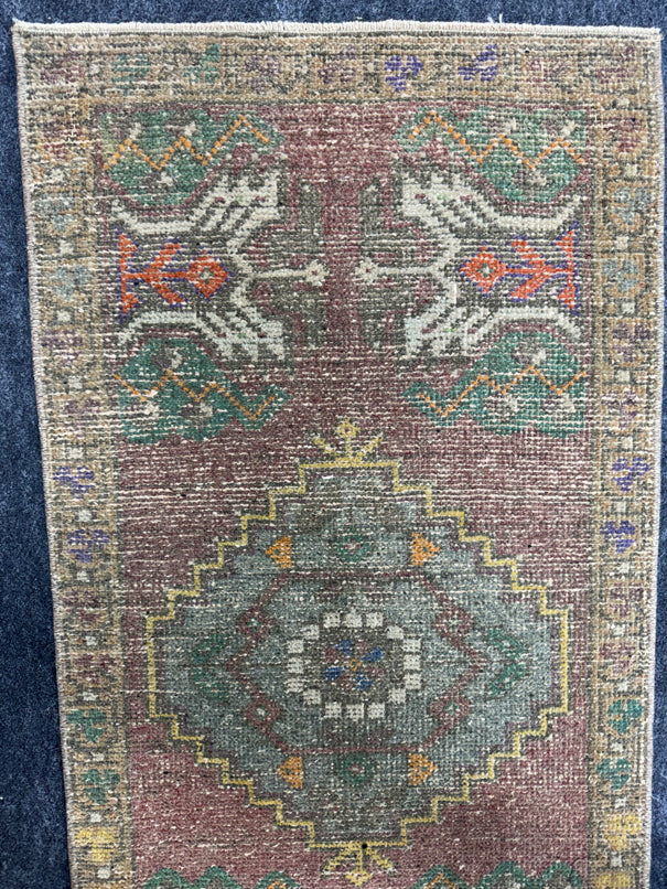 Turkish Yastik Rug  1'8" x  3'4" #24302