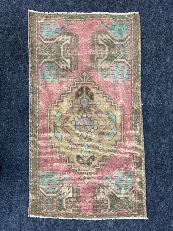 Turkish Yastik Rug  1'9" x  3'2" #24296