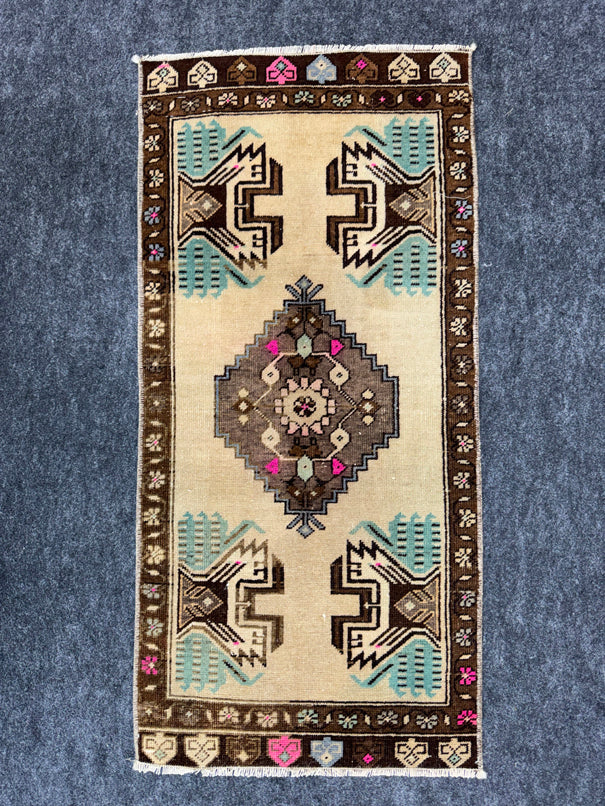 Turkish Yastik Rug  1'5" x  3' #24298