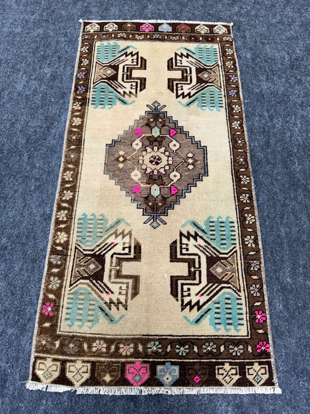 Turkish Yastik Rug  1'5" x  3' #24298
