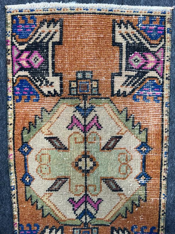 Turkish Yastik Rug  1'6" x  2'10" #24291