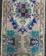 Turkish Yastik Rug  1'7" x  3'2" #24293