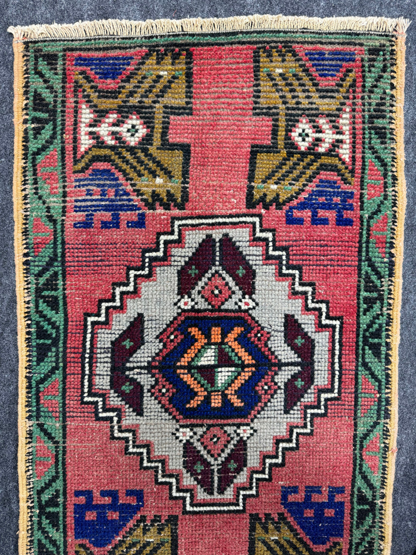 Turkish Yastik Rug  1'7" x  2'11" #24286