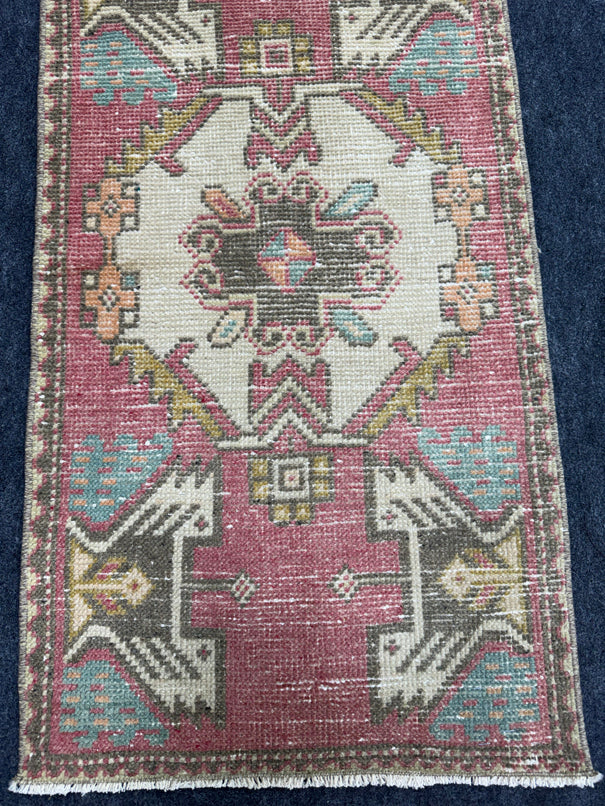 Turkish Yastik Rug  1'7" x  3'1" #24280