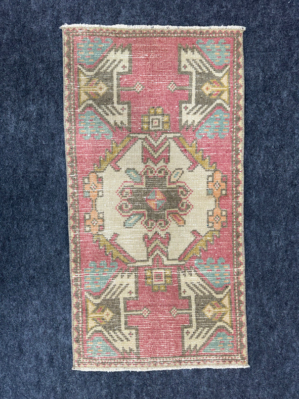 Turkish Yastik Rug  1'7" x  3'1" #24280