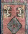 Turkish Yastik Rug  1'4" x  3'6" #24281