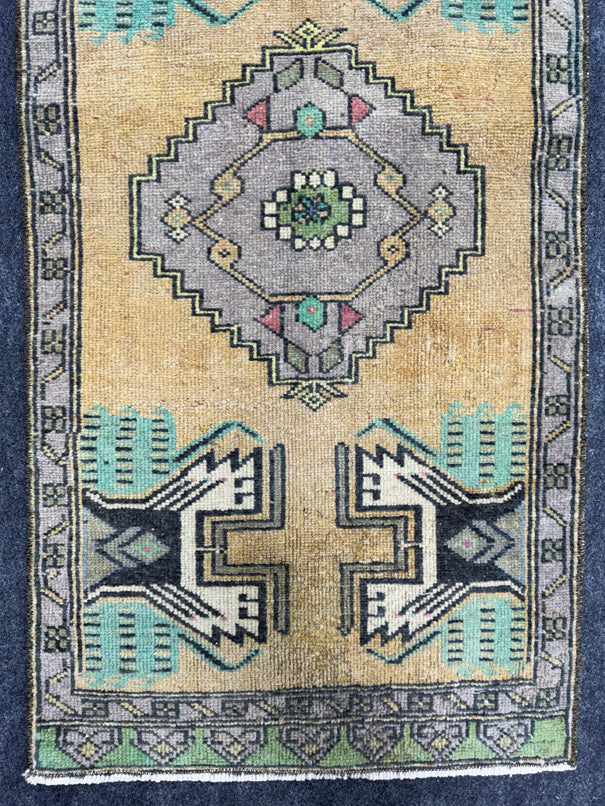 Turkish Yastik Rug  1'8" x  3'4" #24273