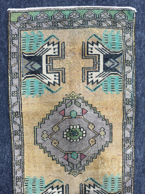 Turkish Yastik Rug  1'8" x  3'4" #24273