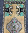 Turkish Yastik Rug  1'6" x  3'8" #24275