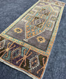 Turkish Yastik Rug  1'4" x  4'1" #24266