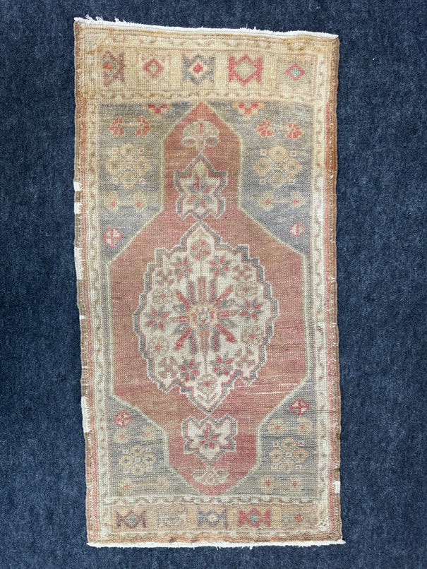 Turkish Yastik Rug  1'10" x  3'7" #24265