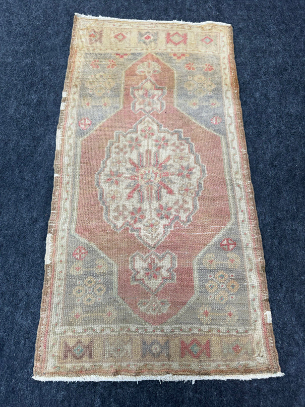 Turkish Yastik Rug  1'10" x  3'7" #24265