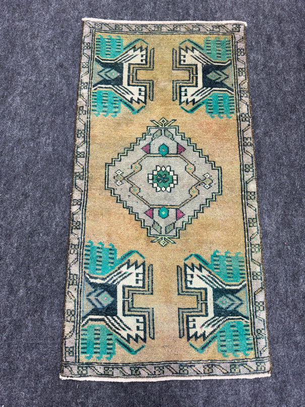 Turkish Yastik Rug  1'8" x  3'3" #24259