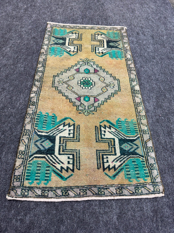 Turkish Yastik Rug  1'8" x  3'3" #24259