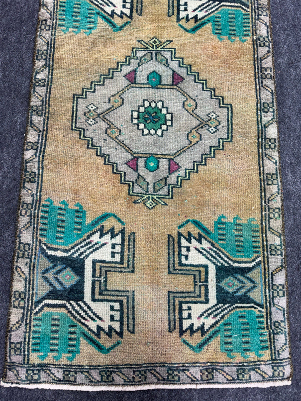 Turkish Yastik Rug  1'8" x  3'3" #24259