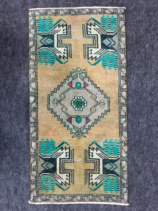 Turkish Yastik Rug  1'8" x  3'3" #24259