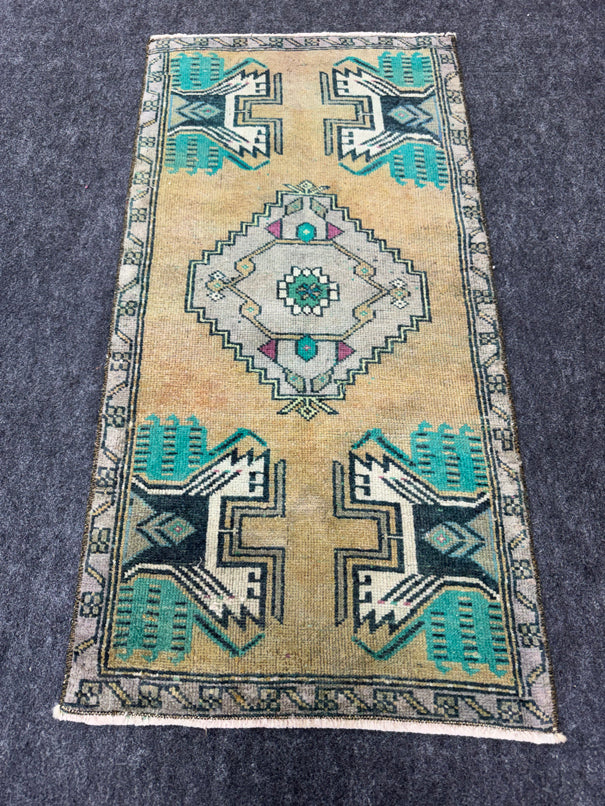 Turkish Yastik Rug  1'8" x  3'3" #24259