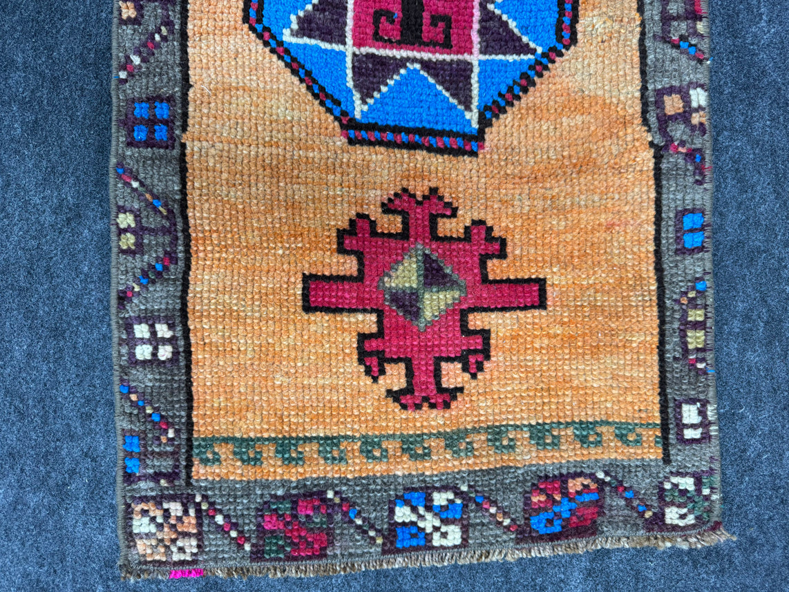Turkish Yastik Rug  1'7" x  2'10" #24254