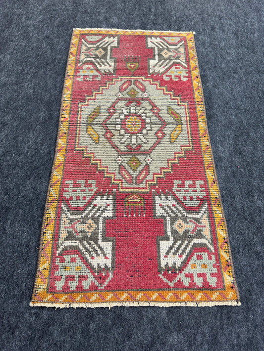 Turkish Yastik Rug  1'6" x  3' #24248