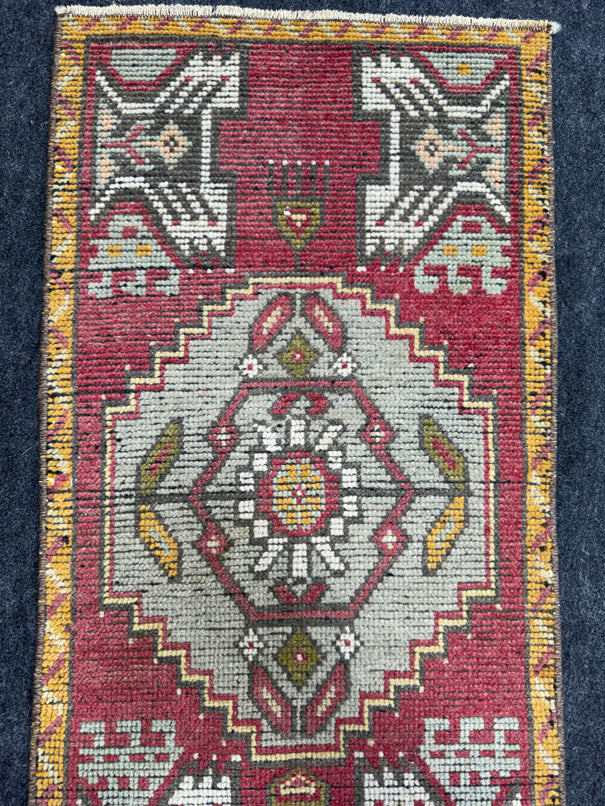 Turkish Yastik Rug  1'6" x  3' #24248