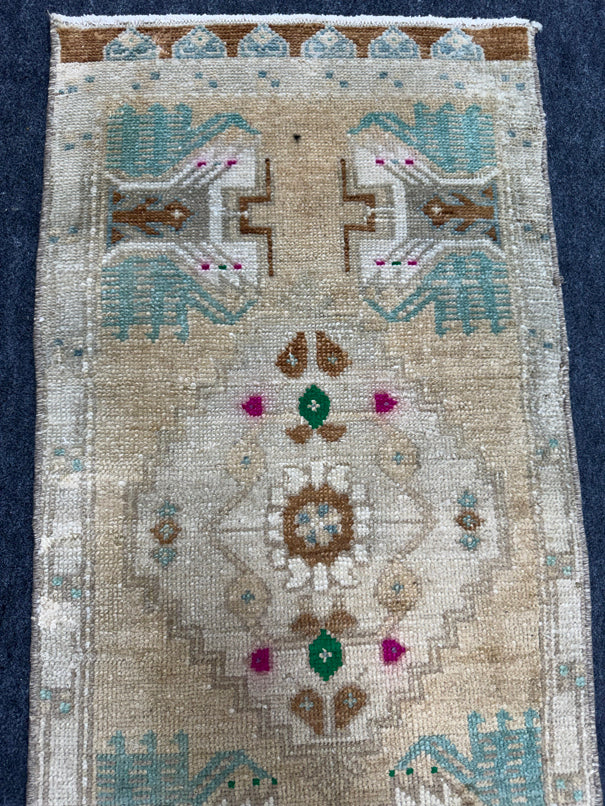 Turkish Yastik Rug  1'7" x  3'3" #24245