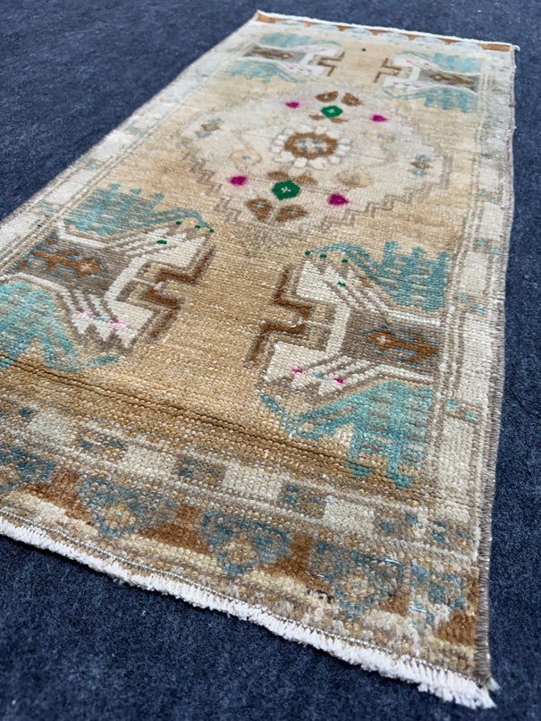 Turkish Yastik Rug  1'7" x  3'3" #24245