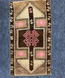 Turkish Yastik Rug  1'6" x  2'8" #24246
