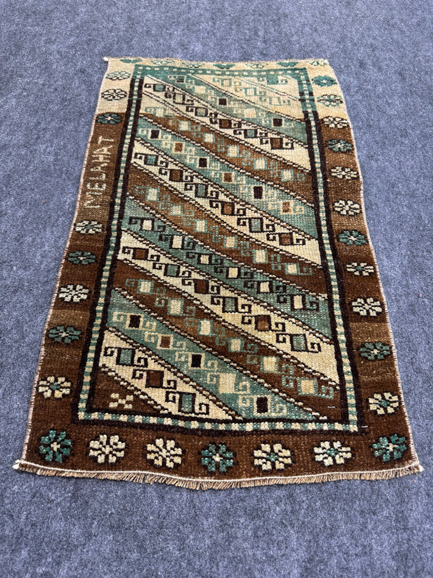 Turkish Yastik Rug  1'8" x  2'10" #24243