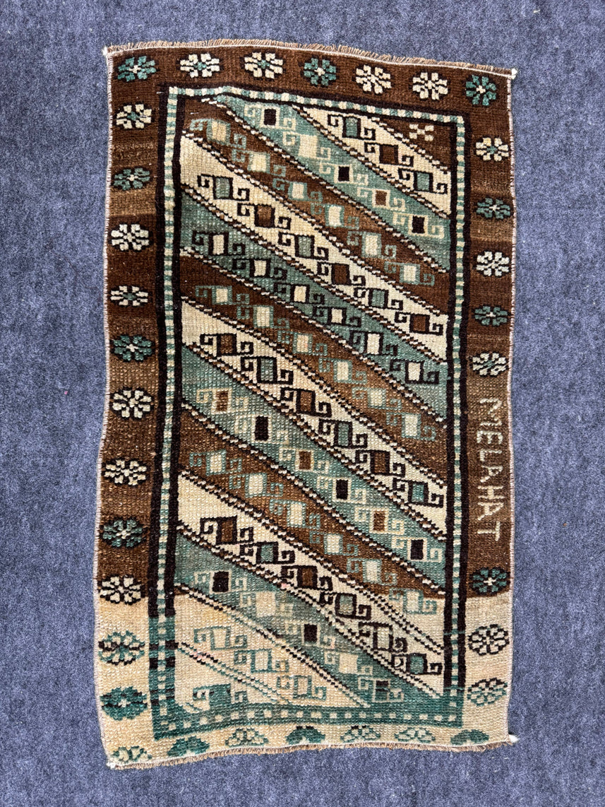 Turkish Yastik Rug  1'8" x  2'10" #24243