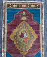 Turkish Yastik Rug  1'6" x  2'10" #24242