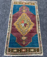 Turkish Yastik Rug  1'6" x  2'10" #24242