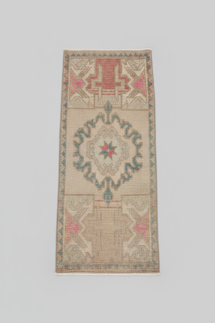 Turkish Yastik Rug  1'6" x  3'6" #24237