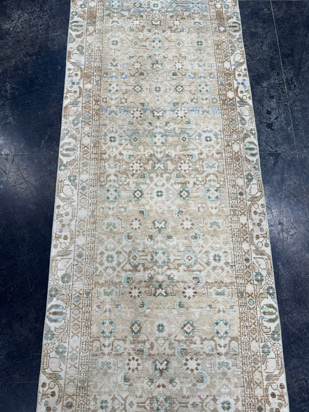 Turkish Vintage Rug 3' x 9'7" #24439