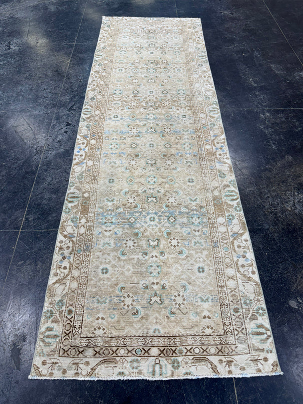 Turkish Vintage Rug 3' x 9'7" #24439