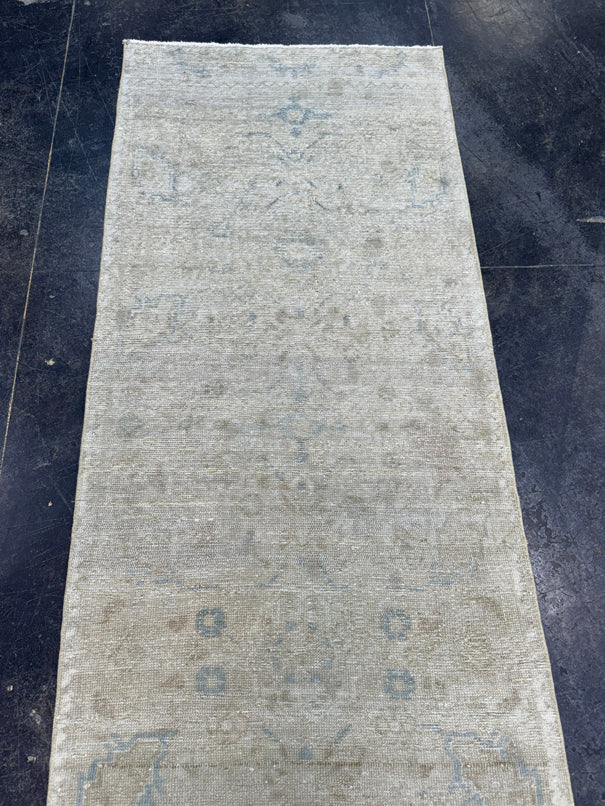 Turkish Vintage Rug 2'7" x 8'8" #24438