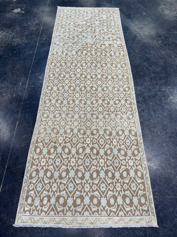 Turkish Vintage Rug 2'10" x 8'3" #24435