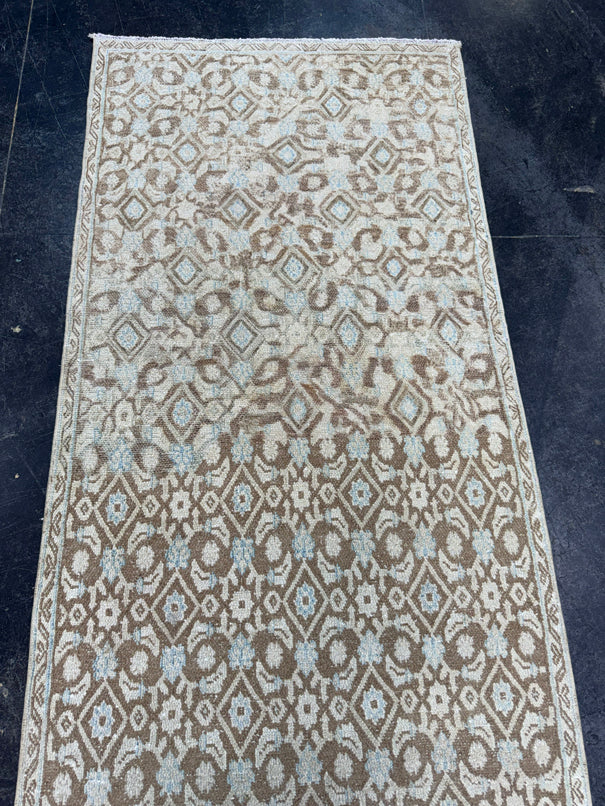 Turkish Vintage Rug 2'10" x 8'3" #24435