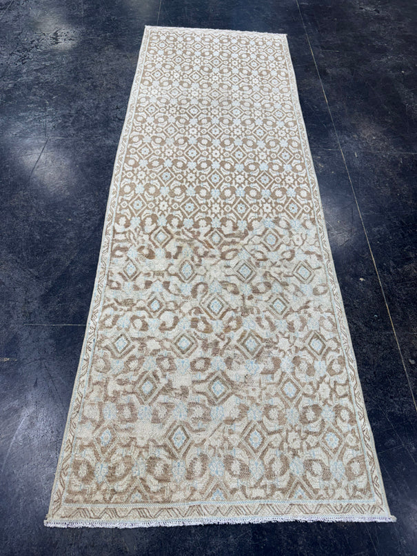 Turkish Vintage Rug 2'10" x 8'3" #24435