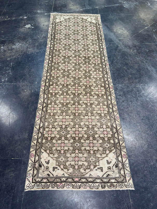 Turkish Vintage Rug 3'1" x 9'8" #24441